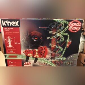 Red Air Propelled Spider Toy